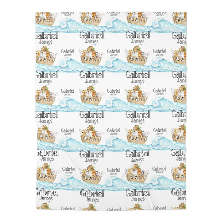 Noah's Ark Swaddle Blanket