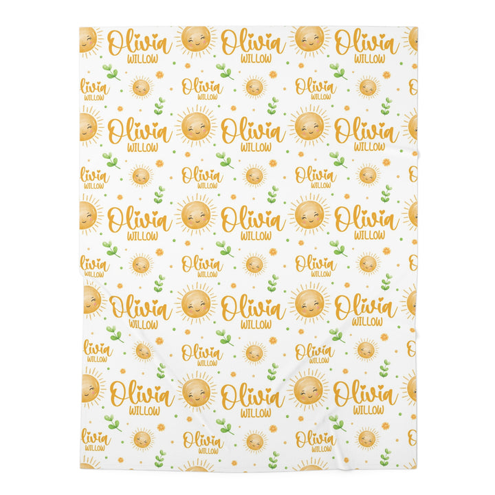 Sunshine Swaddle Blanket Easy Basic Creations