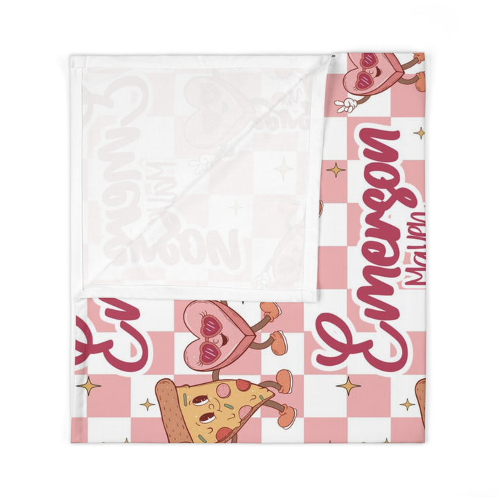 You Got A Pizza Of My Heart Swaddle Blanket Easy Basic Creations Shop