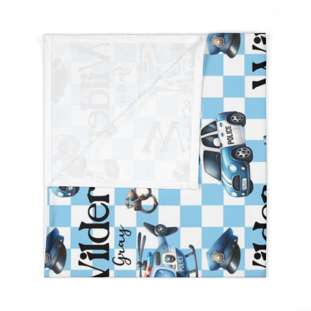 Police Swaddle Blanket