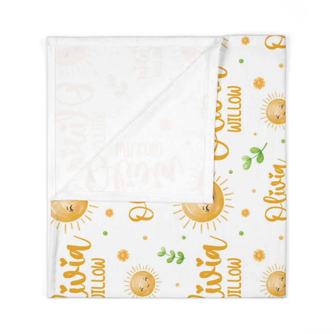 Sunshine Swaddle Blanket Easy Basic Creations