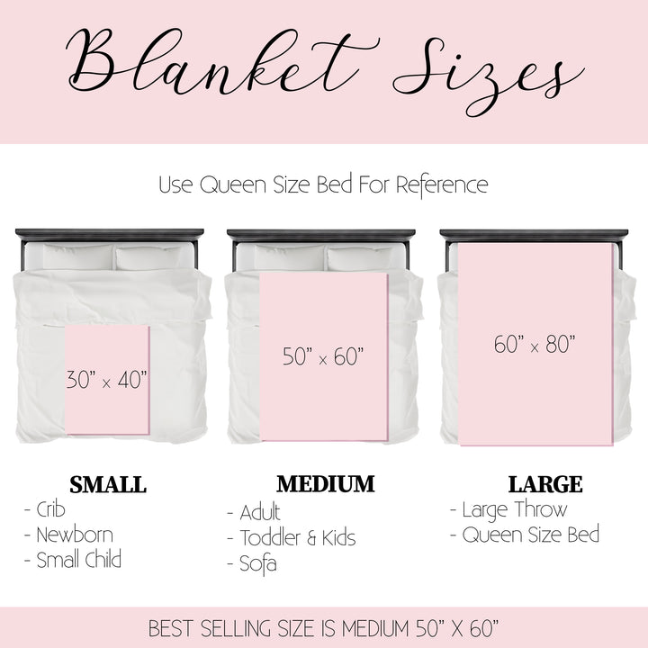 Affirmation Custom Name Blanket Printify