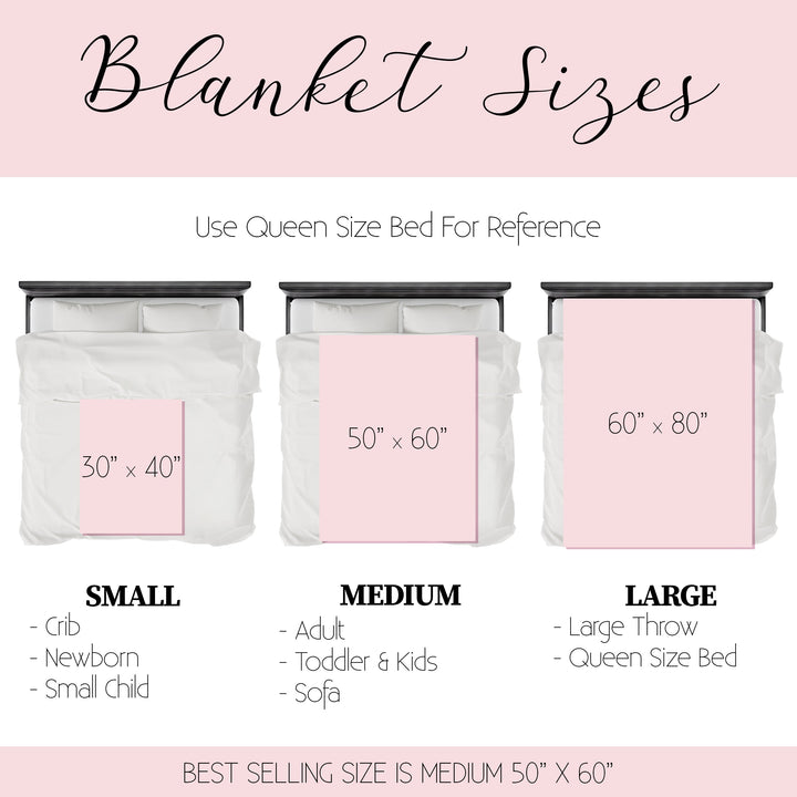 Elephant Girl Custom Name Blanket Easy Basic Creations