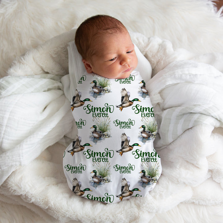 Mallard Duck Swaddle Blanket