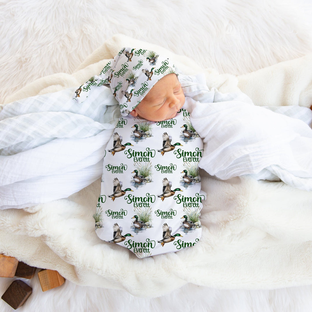 Mallard Duck Swaddle Blanket