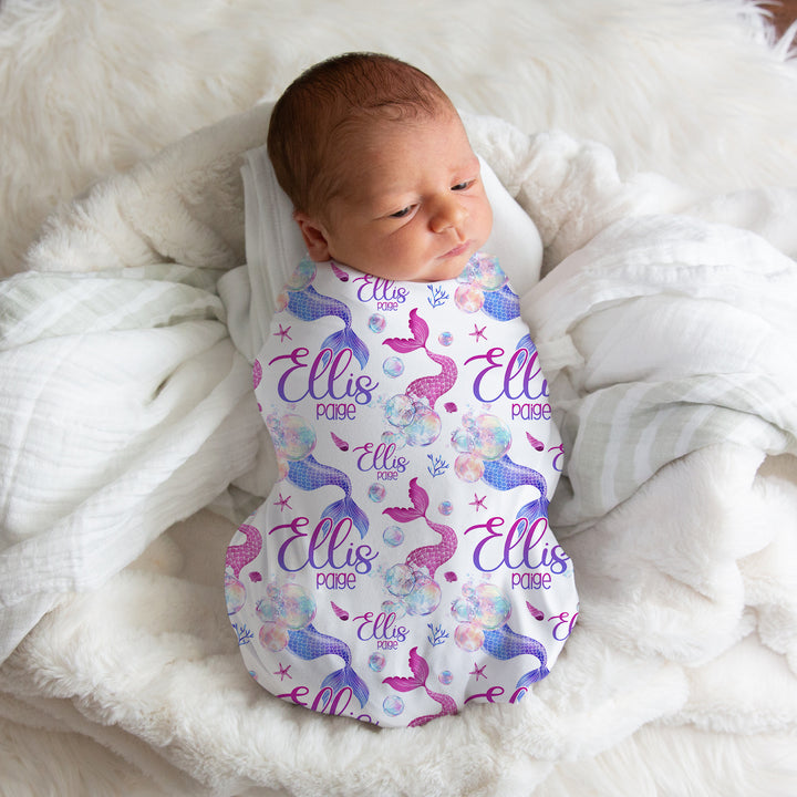 Mermaid Tail Swaddle Blanket