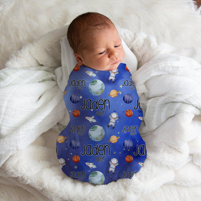Space Astronaut Swaddle Blanket Easy Basic Creations
