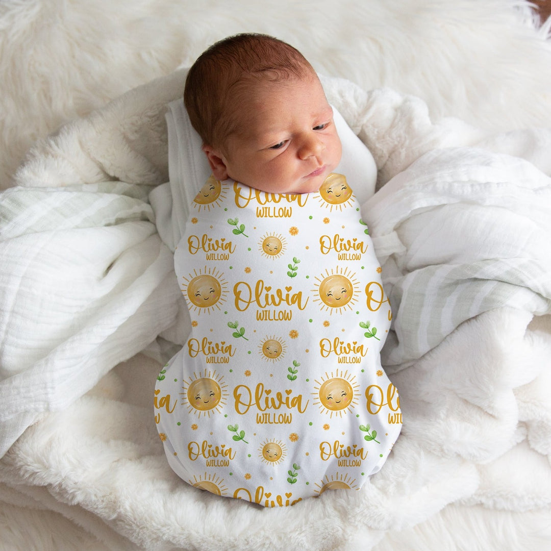 Sunshine Swaddle Blanket Easy Basic Creations