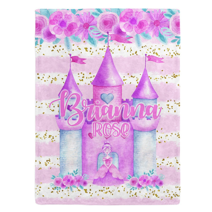 Princess Custom Name Blanket Easy Basic Creations