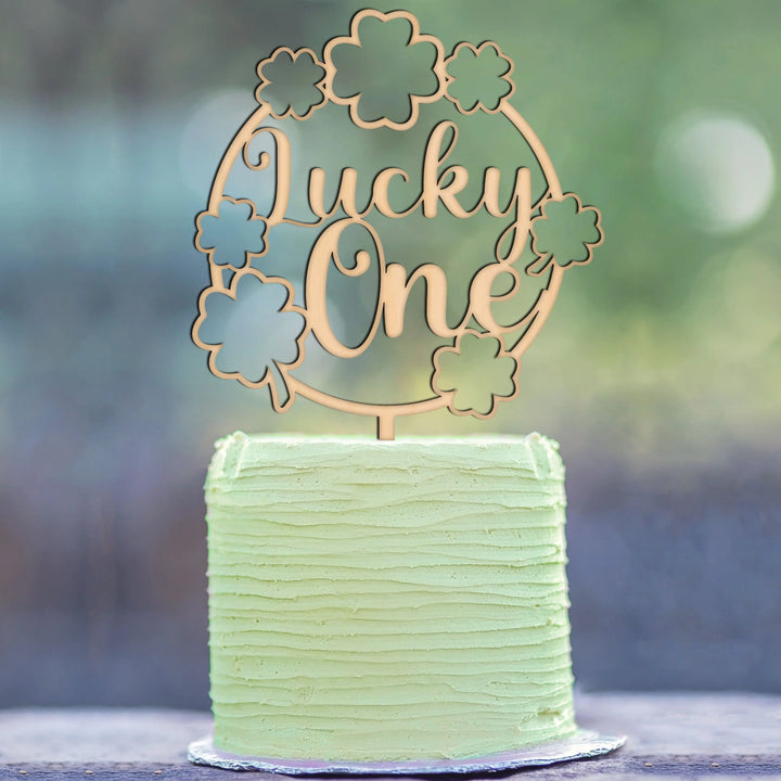 Lucky One Cake Topper - Easy Basic Creations