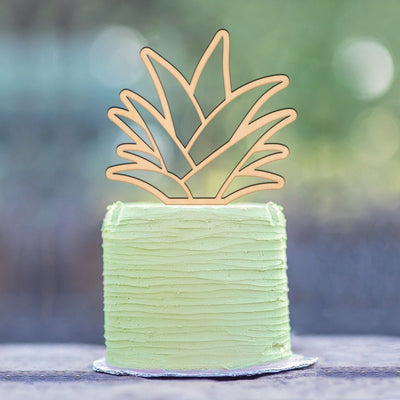 Pineapple Top Cake Topper - Easy Basic Creations