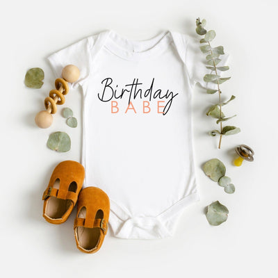 Birthday Babe Bodysuit - Easy Basic Creations