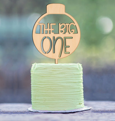 The Big One Cake Topper Big One Fishing Cake Topper the Big - Etsy